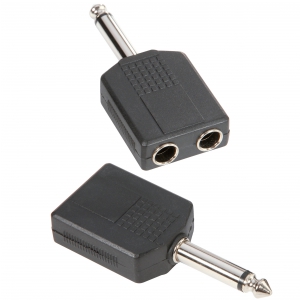 Adam Hall Connectors 7547 - Adapter typu Y 2 x jack mono  (...)