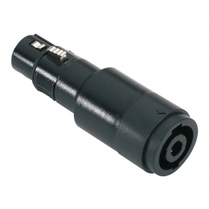 Adam Hall Connectors 7863 - Adapter standardowe z��cze g�o�nikowe, obudowa 4-stykowa na XLR �e�skie