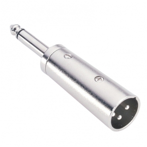 Adam Hall Connectors 7872 - Adapter XLR m�skie na jack mono m�ski