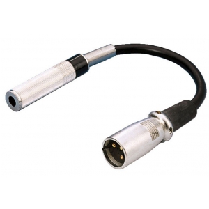 Monacor MCA-15/2 Przej�ci�wka Wtyk XLR na gniazdo 6.3mm mono 15cm 