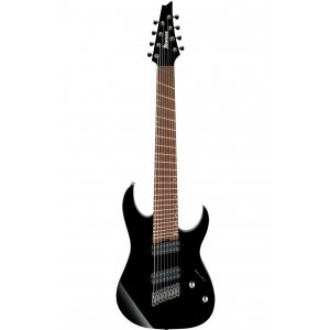 Ibanez RGMS8 BK Multi Scale Iron Label gitara elektryczna omiostrunowa