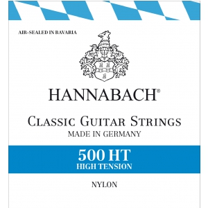 Hannabach (652247) E500 HT struny do gitary klasycznej (hard)
