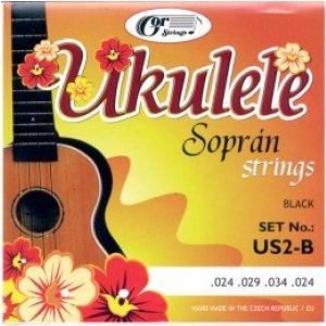 Gor Strings US2-B Black struny do ukulele sopranowego