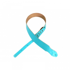 Belti GS18 Z5 pasek gitarowy skórzany niebieski