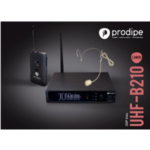 Prodipe Headset B210 Solo DSP UHF mikrofon bezprzewodowy nagłowny, zmienna częstotliwość