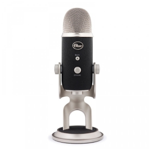 Blue Microphones Yeti PRO Studio Bundle mikrofon pojemnociowy USB, wyjcie suchawkowe + oprogramowanie