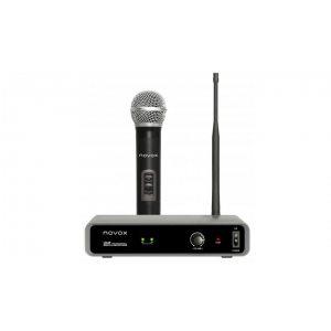 Novox Free H1 mikrofon bezprzewodowy pojedynczy doręczny,  (...)