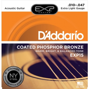 D′Addario EXP 15 struny do gitary akustycznej 10-47