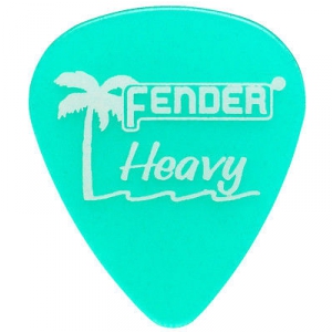 Fender California Clear heavy surf green kostka gitarowa