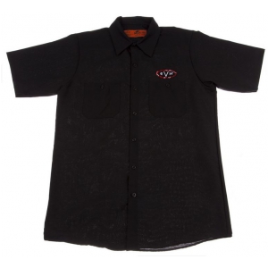 EVH Woven Shirt, Black, M koszulka