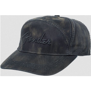 Fender Blackwash Rivets Hat, Black, One Size fits Most czapka