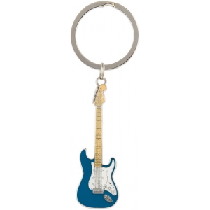 Fender Stratocaster Keychain, Blue breloczek