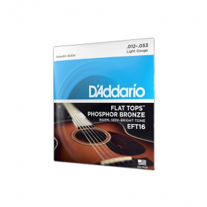 D′Addario EFT-16 Flat Top struny do gitary akustycznej 12-53