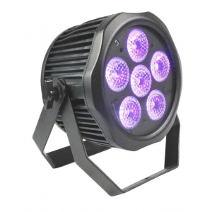 Fractal PAR LED 6 x 12 W 6 in 1 LED IP65 BATT - reflektor LED zewntrzny akumulatorowy