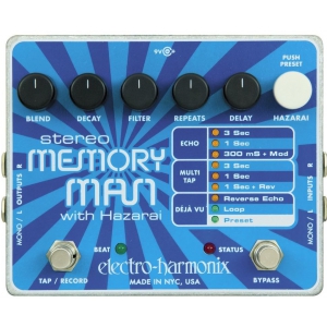 Electro Harmonix Stereo Memory Man with Hazarai efekt do gitary