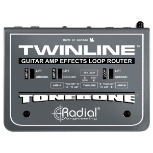 Radial TWINLINE Tonebone TwinLine Effects loop interface for two amps, efekt gitarowy