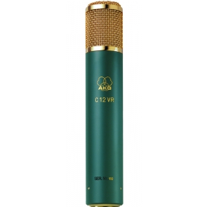 AKG C12VR+ mikrofon pojemnociowy lampowy z zasilaczem N12VR