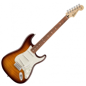 Fender Standard Stratocaster Plus Top, Pau Ferro Fingerboard, Tobacco Sunburst gitara elektryczna