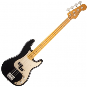 Fender ′50s Precision Bass Lacquer Maple Fingerboard Black gitara basowa