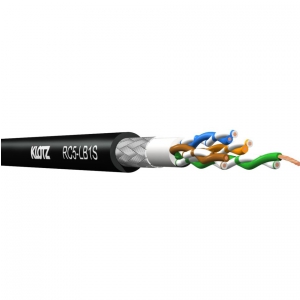 Klotz RC5-LB1S RamCAT-Flex, Cat5e S/UTP, r. 6,3mm, kolor czarny