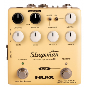 Nux NAP 5 Stageman Floor preamp efekt do gitary akustycznej 