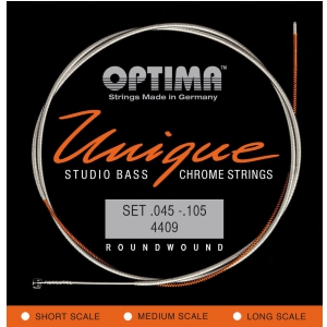 Optima 4409SL (681345) struny do gitary basowej Unikalne struny Studio Chrome Strings Komplet