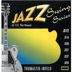 Thomastik JS112 (676727) Struny do gitary elektrycznej Jazz Swing Series Nickel Flat Wound Komplet