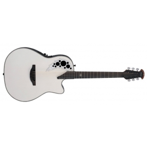 Ovation 2078ME-6P Elite Signature Melissa Etheridge Deep Contour Cutaway Pearl White Gitara elektroakustyczna