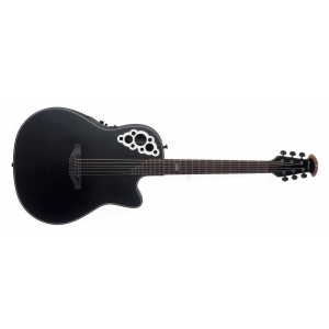 Ovation 2078KK-5S Elite Signature Kaki King Deep Contour Cutaway Satin Black Gitara elektroakustyczna