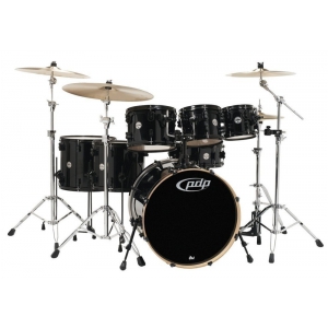 PDP BY DW Concept Maple Silver to Black Sparkle Fade zestaw perkusyjny