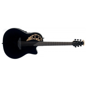 Ovation 1778TX-5GSM Elite TX Mid Cutaway Gitara elektroakustyczna czarna 