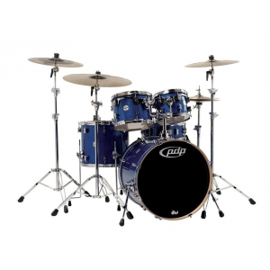 PDP (PD806029) Drumset Silver to Black Sparkle Fade