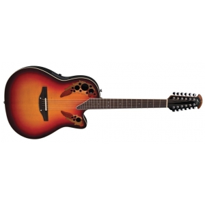 Ovation 2758AX-NEB Standard Elite Deep Contour Cutaway 12-strunowa New England Burst Gitara elektroakustyczna