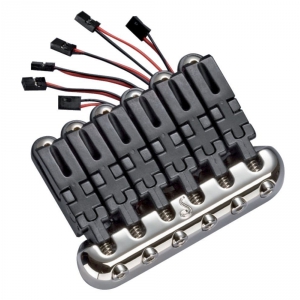 Schaller (SC530628) Mostek do gitary elektrycznej Hannes 6 Piezo Ruthenium