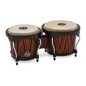 Latin Percussion Bongo City Carved Mango
