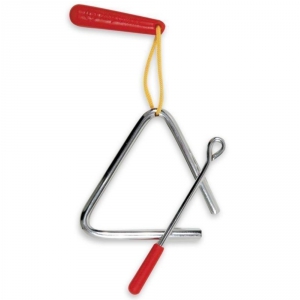 Latin Percussion RHYTHMIX Triangle Niebieski uchwyt