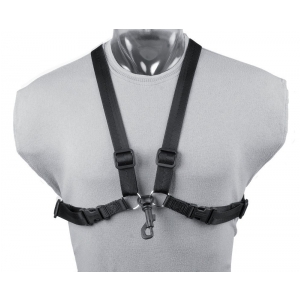 Neotech Pasek saksofonowy Simplicity Harness Kolor: czarny, d. 38-56 cm