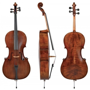 GEWA Strings Wiolonczela Germania 11 7/8 Model Prag antik