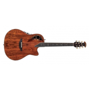 Ovation C2078AXP-OAB Elite Plus Deep Contour Cutaway Olive Ash Burl Gitara elektroakustyczna