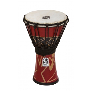 Toca (TO803175) Djembe Freestyle Rope Tuned Bali Red