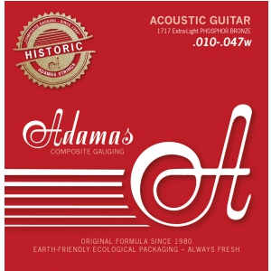 Adamas (664580) Phosphor Bronze Historic Reissue, struny do gitary akustycznej - Medium .013-.056