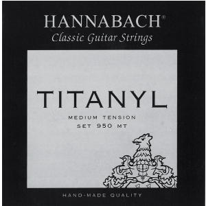 Hannabach (653147) E950 MT struny do gitary klasycznej (medium) - Komplet