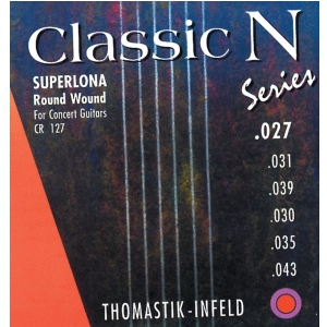 Thomastik (656611) Classic N Series pojedycza struna do gitary klasycznej - E1 .027