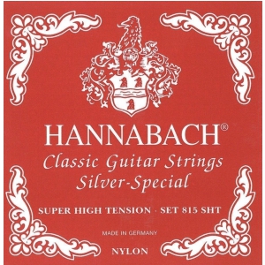 Hannabach (652549) E815 SHT struny do gitary klasycznej (super heavy) - Komplet 3 strun Diskant
