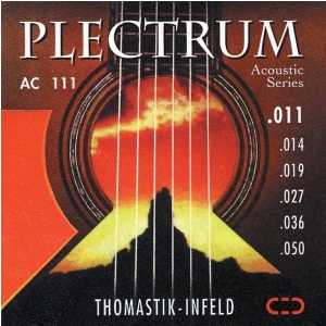 Thomastik (669303) pojedycza struna do gitary akustycznej Plectrum Acoustic Series - .016