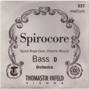 Thomastik (644284) struny do kontrabasu Spirocore Spiralny rdzeń - Fis/F# 3/4 - 3886,4