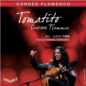 Savarez (656357) T50R Cordes Flamenco struny do gitary klasycznej - Normal