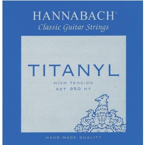 Hannabach (653169) E950 HT struny do gitary klasycznej (heavy) - Komplet 3 strun basowych