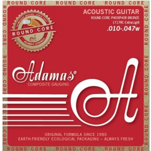Adamas (664602) Phosphor Bronze Historic Reissue Round Core, struny do gitary akustycznej - Super Light .011-.052