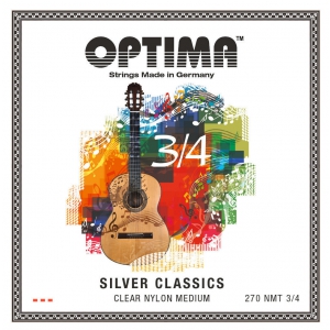 Optima (654577) 270NMT-3/4 struny do gitary klasycznej SILVER CLASSICS  - Komplet 3/4